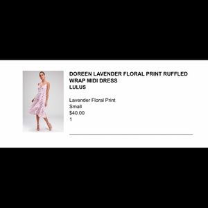 Lulus dress